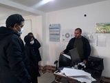 پایش و ارزیابی ستاد شبکه بهداشت و درمان کوار و مراکز بهداشتی تحت پوشش توسط کارشناس مسیولان سل و واکسیناسیون دانشگاه علوم پزشکی خدمات بهداشتی درمانی شیراز