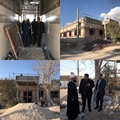 بازدید سرپرست شبکه بهداشت و درمان شهرستان کوار از پروژه در حال ساخت مرکز بهداشتی اکبرآباد