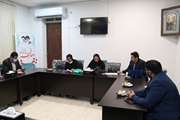 پایش و ارزیابی ستاد شبکه بهداشت و درمان کوار و مراکز بهداشتی تابعه توسط تیم نظارتی وزارت بهداشت