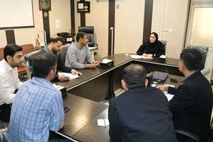 برگزاری جلسه کمیته HSE شبکه بهداشت و درمان شهرستان کوار
