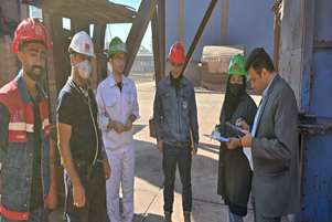 نظارت بهداشت حرفه ای بر شرکت های خصوصی شهرستان