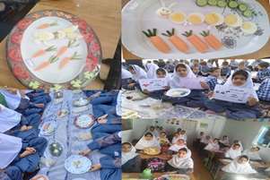 برگزاری جشنواره غذای سالم در مدارس شهرستان کوار به مناسبت روز جهانی غذا