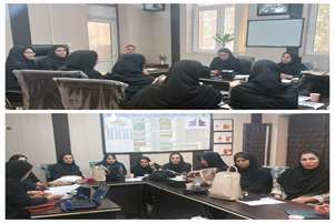 برگزاری جلسه سرپرست شبکه بهداشت و درمان شهرستان کوار با ماماهای مراکز شهرستان