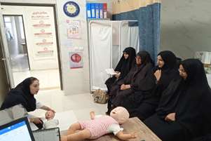 آموزش احیای قلبی ریوی (CPR) و رفع خفگی در مرکز مظفری