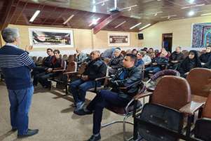 کارگاه آموزشی سرطان برای کارکنان کارخانه قند شهرستان 