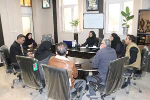 برگزاری سومین جلسه مدیریت پسماندهای عفونی در شبکه بهداشت و درمان شهرستان کوار
