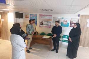 بازدید معاون بهداشتی و مسئول توسعه شبکه از مراکز خدمات جامع سلامت طسوج و فتح‌آباد
