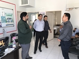 بازدید سرپرست شبکه بهداشت و درمان شهرستان کوار از خانه بهداشت محمودآباد سه دانگ