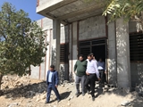 بازدید سرپرست شبکه بهداشت و درمان شهرستان کوار از پروژه های در حال ساخت مراکز بهداشتی اکبرآباد طسوج