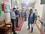 بازدید کارشناسان بهداشت حرفه ای شبکه بهداشت و درمان شهرستان کوار از ادارات سطح شهرستان