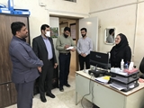 بازدید معاون سیاسی-امنیتی فرمانداری کوار از مرکزخدمات جامع سلامت شهر اکبرآباد و طسوج