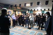 کارکنان بهداشت و درمان شهرستان کوار به مناسبت دهه نخست محرم به تعظیم شعایر حسینی پرداختند