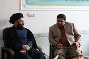 دیدار سرپرست شبکه بهداشت و درمان شهرستان کوار با امام جمعه جدید شهرستان کوار