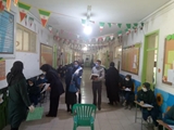 نظارت کارشناسان شبکه بهداشت و درمان کوار بر پروتکل های بهداشتی در برگزاری امتحانات پایانی در مدارس شهرستان