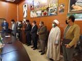 برگزاری آیین تکریم و معارفه رییس شبکه بهداشت و درمان کوار