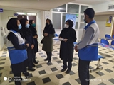 ارزیابی اجرای طرح محله محور شهید "حاج قاسم سلیمانی" با حضور ناظر معاونت بهداشت دانشگاه علوم پزشکی و خدمات بهداشتی درمانی شیراز در کوار