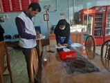 بازدید کارشناسان بهداشت محیط شبکه بهداشت و درمان شهرستان کوار از اصناف