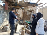 بازدید کارشناسان بهداشت حرفه ای شبکه بهداشت و درمان شهرستان کوار از کارگاه های شارژ کپسول به همراهی اداره کار