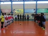 برگزاری مسابقه فوتسال بین تیم های شبکه بهداشت و درمان کوار و سپاه پاسداران انقلاب اسلامی کوار به مناسبت هفته سلامت