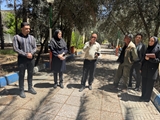 بازدید کارشناسان اداره جهاد کشاورزی از مجموعه درختان دانشکده علمی کاربردی شهرستان کوار