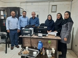 پایش و نظارت کارشناسان معاونت بهداشتی دانشگاه علوم پزشکی شیراز بر عملکرد واحد بهداشت حرفه‌ای شهرستان کوار