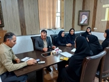 جلسه برون بخشی تحلیل شاخص‌های غربالگری تنبلی چشم کودکان ۳ تا ۶ سال در شهرستان کوار