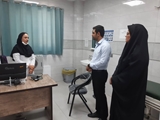 بازدید معاون بهداشتی شبکه بهداشت و درمان کوار از مرکز خدمات جامع سلامت روستایی محمودآباد